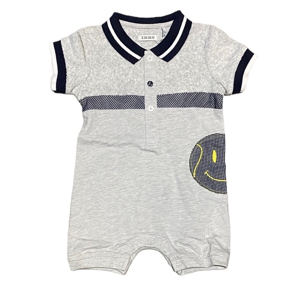IKKS Baby Boy Romper Outfit NWT - Picture 1 of 7
